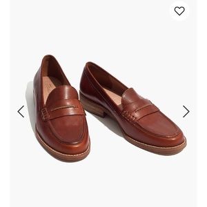 Madewell brown loafers